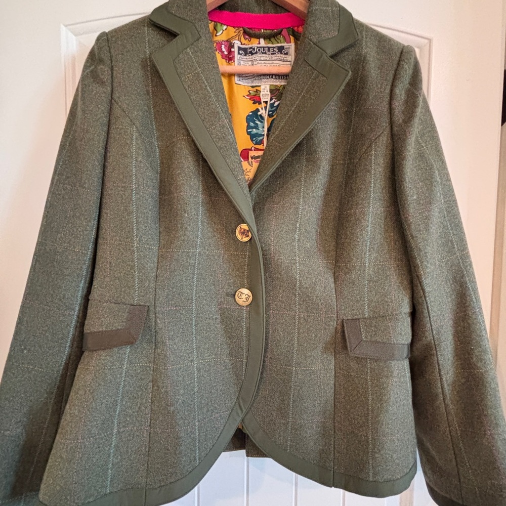 Joules Olive Women's Blazer